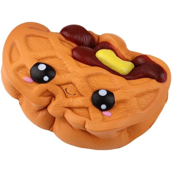 Chokolade Kawaii Blød Langsom Stigning Krydderier Brød Fluffy Dekompression Børns Legetøj
