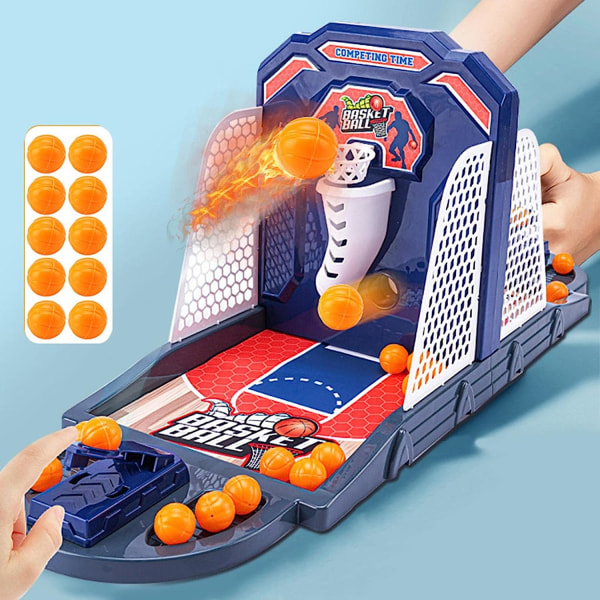 Arcade Basketball Game 2-Player Tabletop Finger Shooting Basketball Game