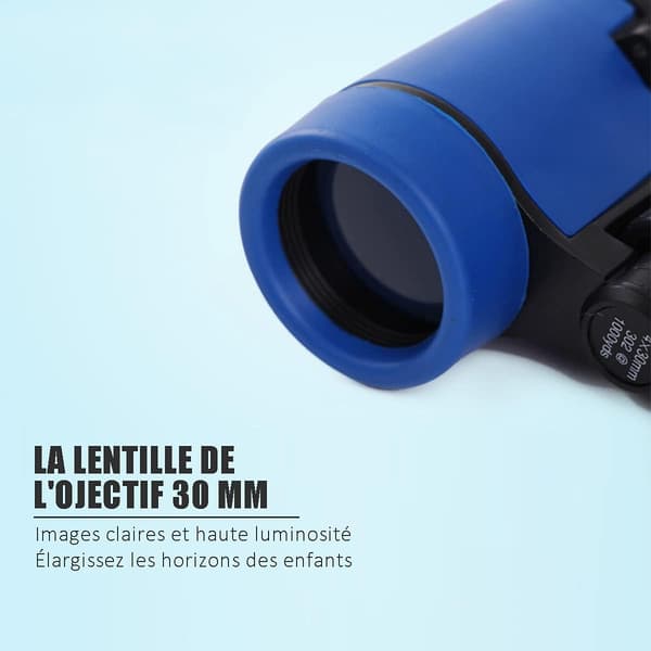 Barnkikare Kompakta Fällbara Minikikare Flickor Pojkar Present Blue