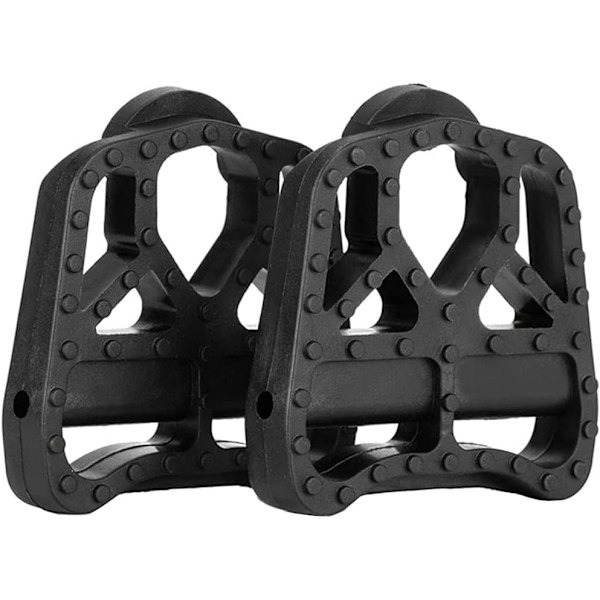 Cykelpedaladapter, cykelskoklossar, automatisk plattformsadapter, kompatibel med Shimano SPD - SL/Look Keo-pedaler