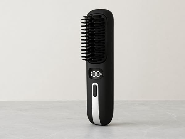 Flatbørste ionisk LED temperaturkontroll