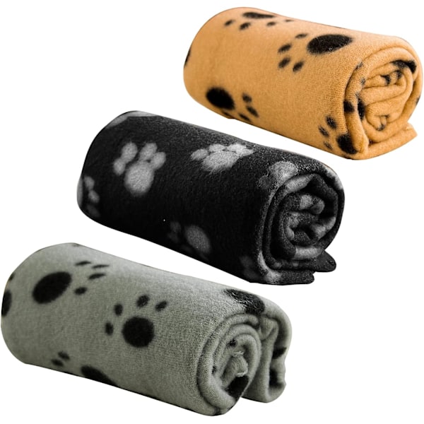 Hunde tæppe fleece tæpper vaskbar, blød, personlig søde hunde tæpper, 100x70cm