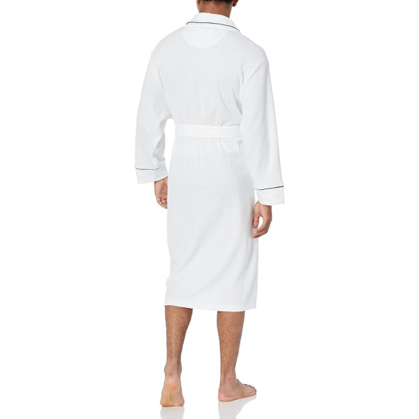 Herr lättvikts våffelrock (storlek xl) White XL