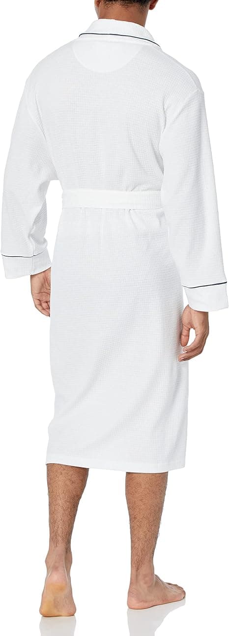 Herre lett vaffelkåpe (størrelse xl) White XL