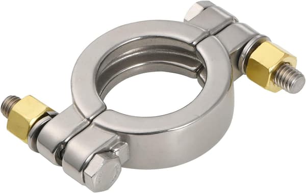 Høytrykks boltede klemmer - Heavy Duty rustfritt stål 304, 13MHP