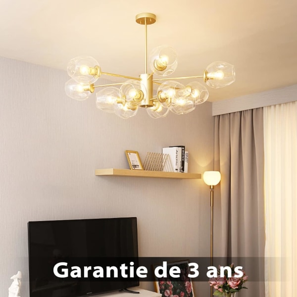 6W LED-filamentpære i bajonett G45 B22, 2700K varmt hvitt, 806 lm, vintagepære, ikke-dimbar, 6-pakning [energiklasse D]