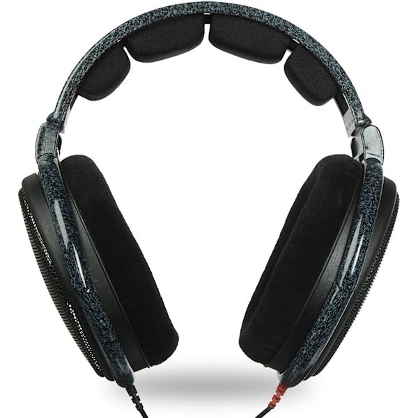 Stoffhodebåndspute kompatibel med Sennheiser HD600, HD580, HD650, HD660 S hodetelefoner Erstatning hodebånd/hodebandspute (svart)
