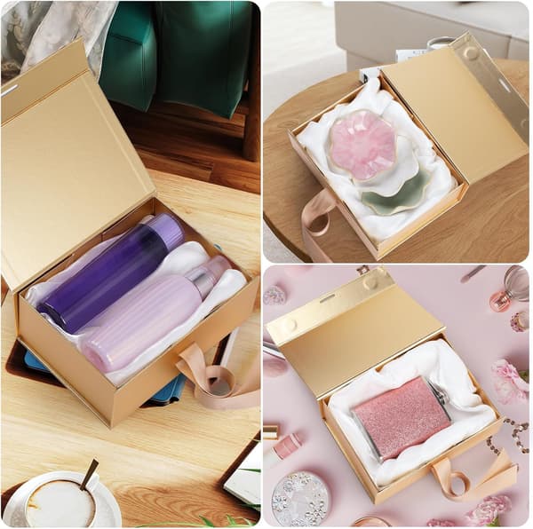Stor presentförpackning, 29 * 22 * 10,5 cm - Presentförpackningar med lock och magnetisk stängning