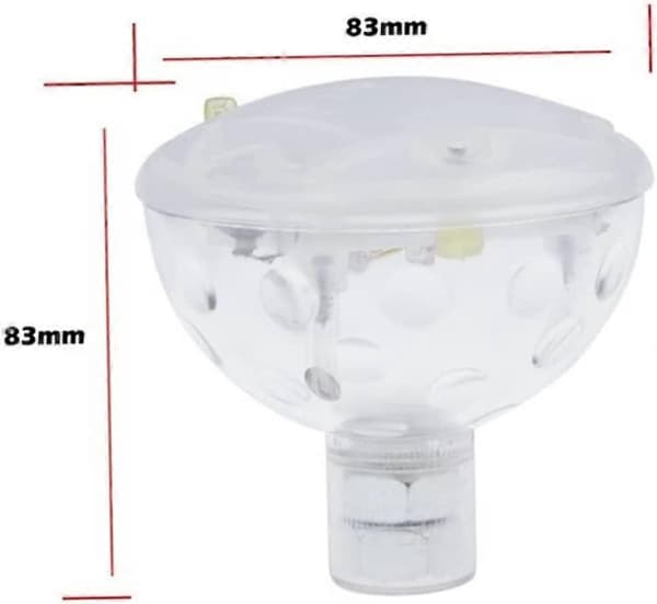 Flydende poollamper, vandtætte LED-lamper, badekar lampe til børn