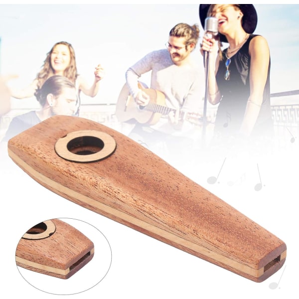 Mukazoo flöjt Klassisk mukazoo flöjt lätt att spela gitarr ukulele ackompanjemang munspel membran munmusik blåsinstrument