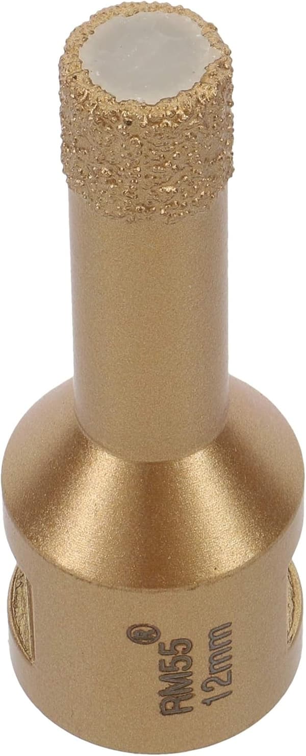 Professionel flisebor 12 mm x M14 diamantbor til vinkelsliber til tørboring