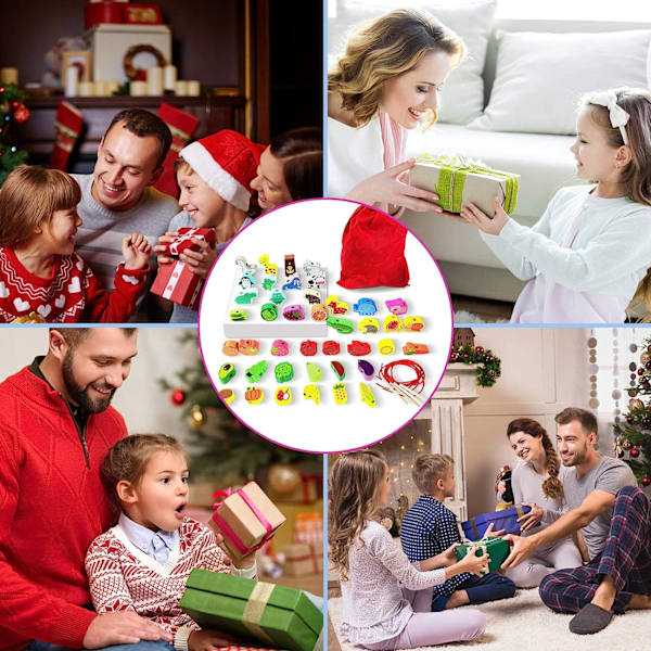 42-pack trädjur frukt grönsak pärlor set Montessori småbarn förskola aktivitet bälte leksaker för småbarn 3-6 år gamla pojkar flickor