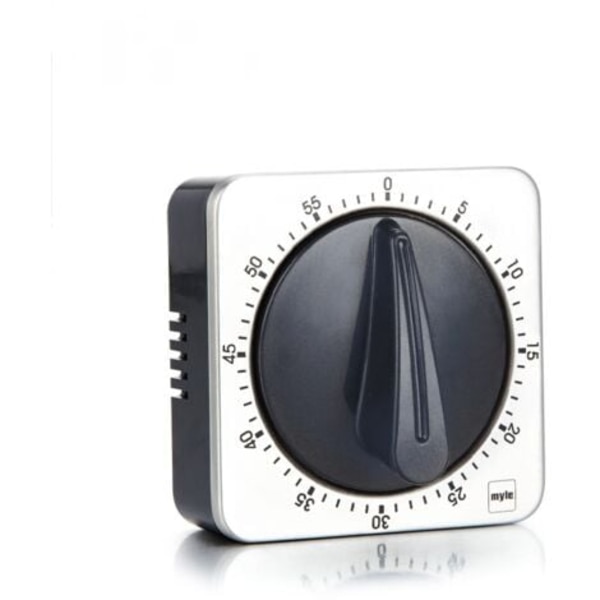 Mekanisk køkkentimer, 60 minutters magnetisk køkkentimer, lyd- og magnetalarm køkkentimer