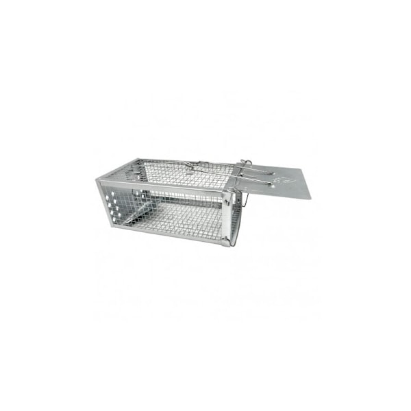 Gjenbrukbar felle for mus, vånd og gnager - 28 x 14,5 x 11,5 cm - Galvanisert stål - For skadedyrbekjempelse