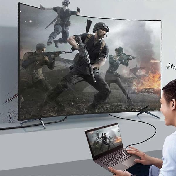 ONTEN 9572PD Type-C til HDMI-kabel 4K 60Hz Videoadapterledning til telefonskærmspejling af bærbar computer