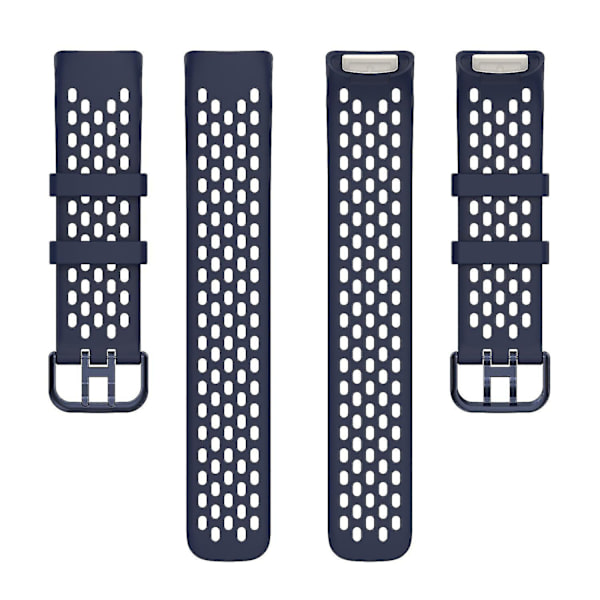 Andningsbar silikon handledsrem för Fitbit Charge 5