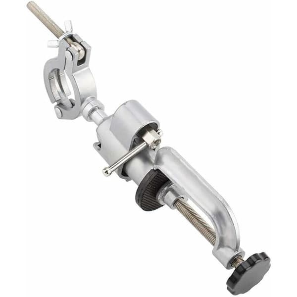 Elektrisk Drillstativ 360° Multifunksjon Reparasjonsholder Klemme Skrustikke Aluminium Legering Roterende Drill Håndverk