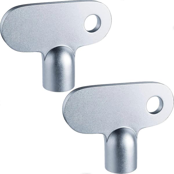 Pieces Radiatornøgle Solid Radiatorudluftningsnøgle Firkantet Åbning Radiatornøgle Hardware Ur til 5 mm Størrelse Ventilhane