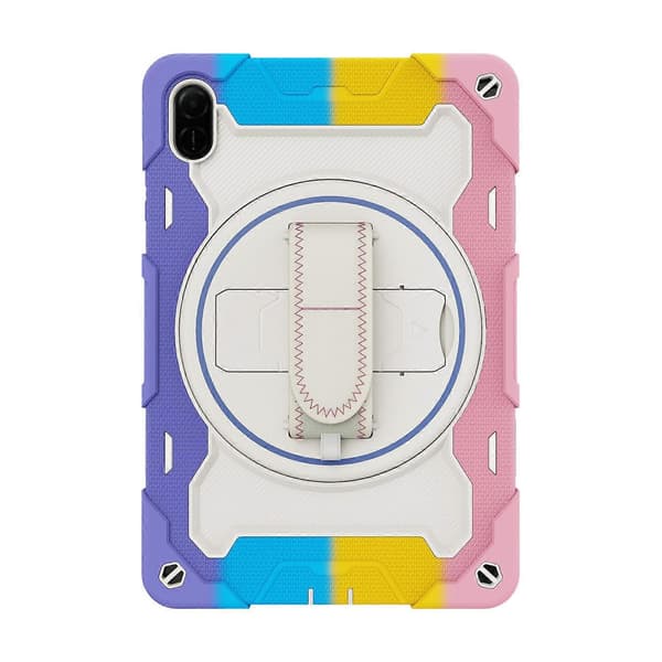 Etui til Honor Pad X9/X8a med Støttefod, Håndrem, PC+Silikone Tablet Cover
