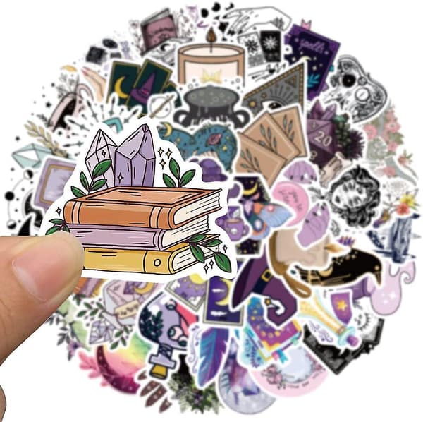 Boho Witchy Aesthetic Stickers - Vanntett Vinyl (50)