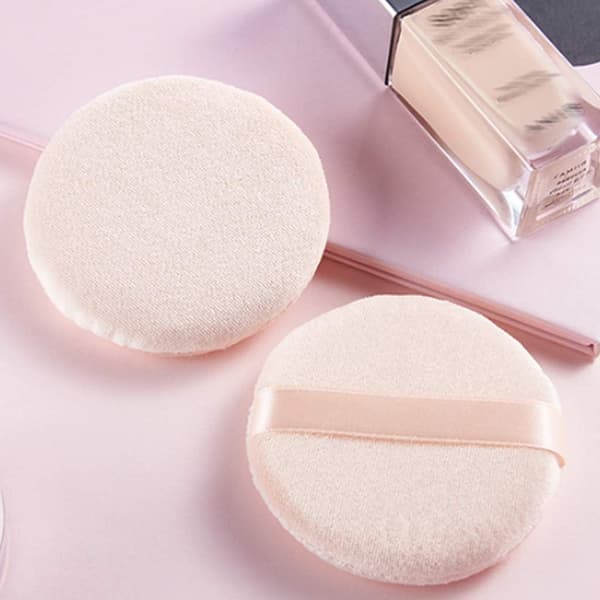 Makeup Puff Blød Svampe Foundation Makeup Værktøjer 7cm, 4-pak