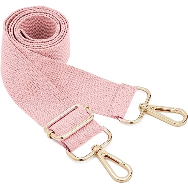 Bred skulderreim for veske, justerbart belte, lerretsveske, crossbody-håndveske