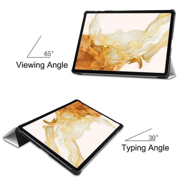 Til Samsung Galaxy Tab S10+ Etui Mønsterprint Læder Stand Tablet Cover - Kat