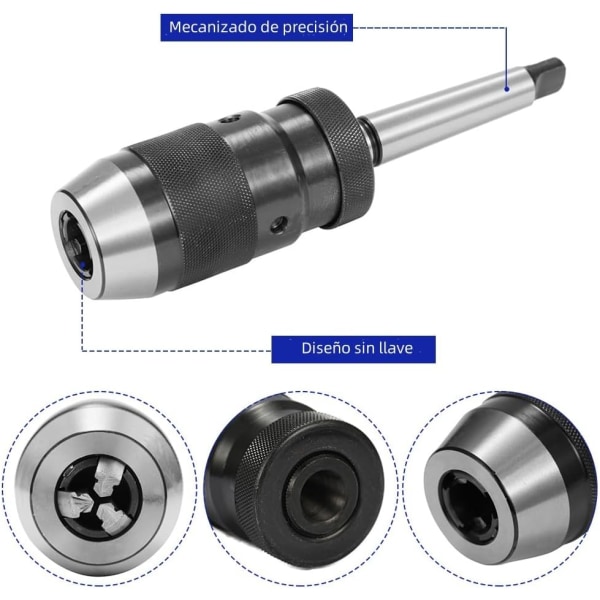 Itsekiristävä poranterä MT2-B16 1-16mm MK kartioterä CNC-sorville poralle