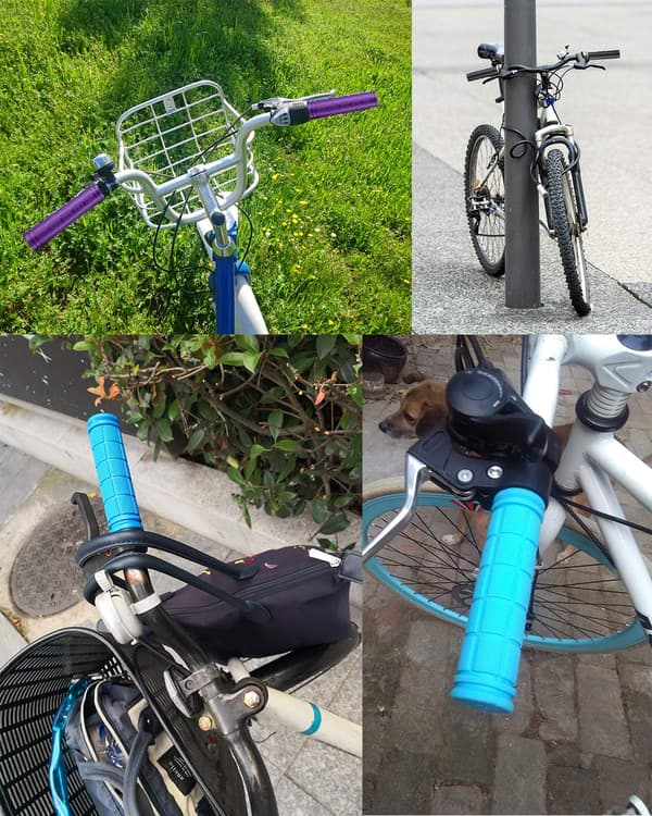 Cykelstyrgreb, MSDADA bløde gummigreb til børnecykel/løbehjul/BMX/MTB/løbecykel