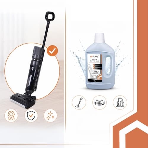 Rengöringsmedel för robotdammsugare och skaftdammsugare - 1 liter