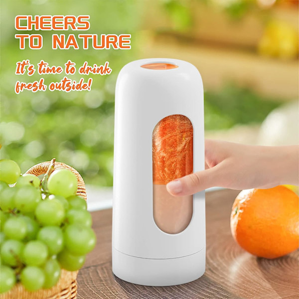 Bärbar mixer, liten personlig mixer, 10 oz färsk juice mixer med laddningsbar USB