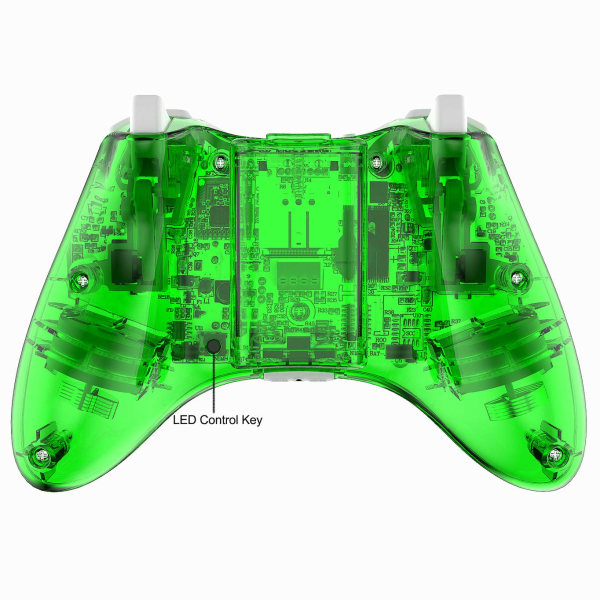Trådlös handkontroll kompatibel med Xbox 360 Double Motor Vibration Wireless Gamepad Gaming Joypad