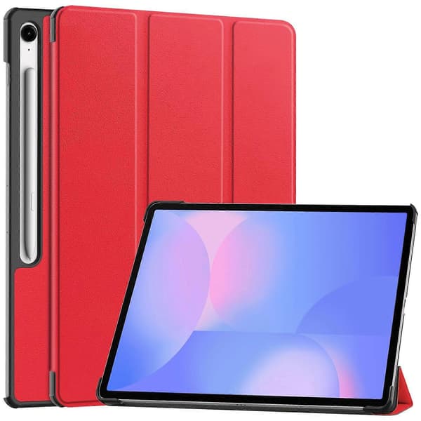 Til Samsung Galaxy Tab S10 FE+ Etui Anti-Drop Læder Stand Tablet Cover