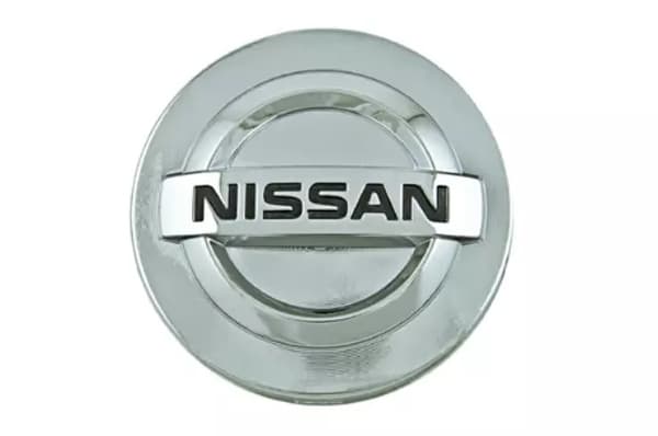 Nissan Senterkopper / Hjulnav Bilmerker - 4-pakning 54mm - Silver