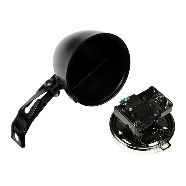 Sykkellykt 3 LED svart