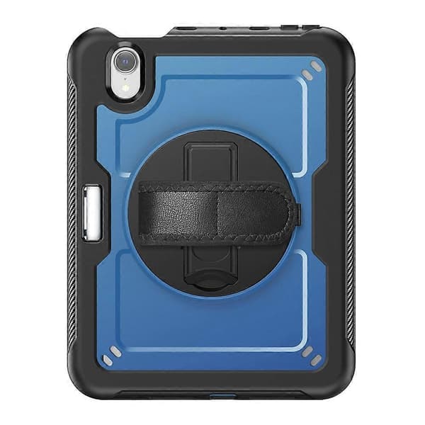 Fodral med Ställ för iPad mini (2024)/(2021) PC TPE Tablet Skydd med Handrem