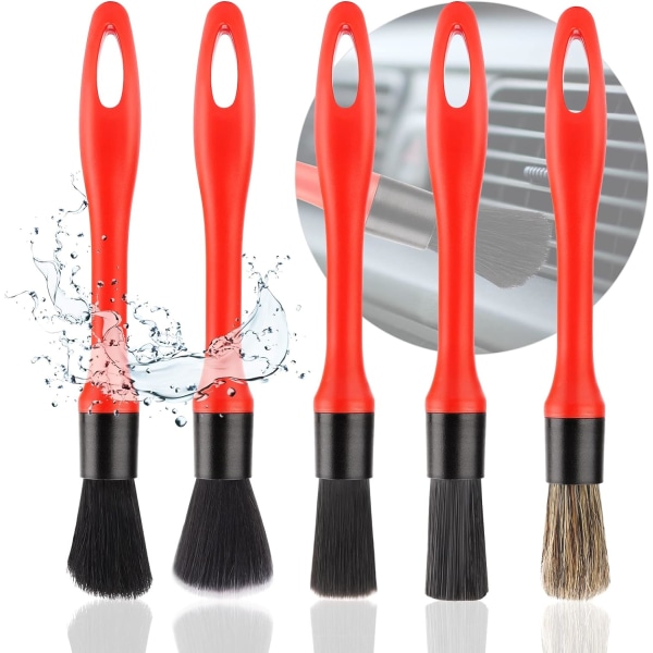 Auto Detailing Brush,5PCS Detailing Brush,Car Cleaning Brush