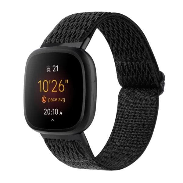 Armband för Fitbit Versa 3/4 & Sense/Sense 2 - Flätat Nylonarmband