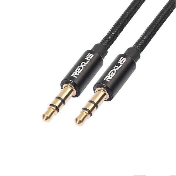 3,5 mm gullbelagt hann til hann AUX-lydkabel 10 m