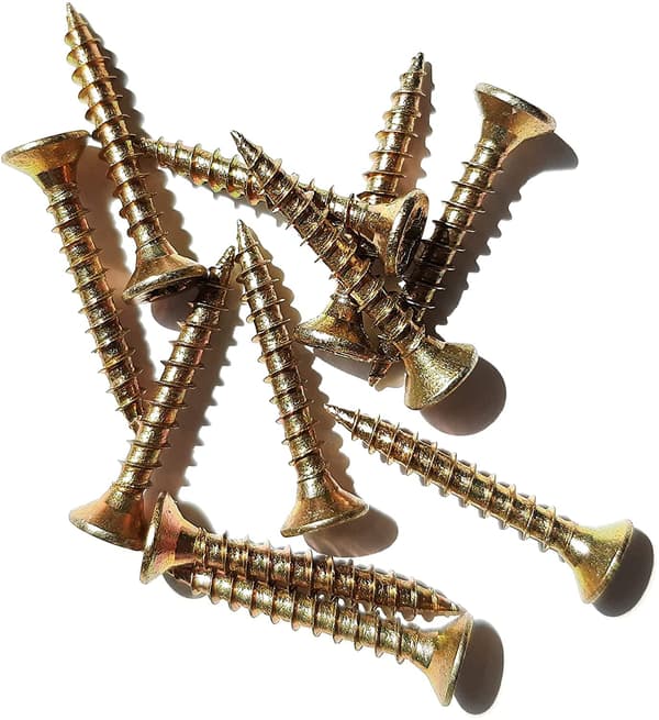 Multifunktionelle enkeltskrue | 3,5 x 35 mm | Zinkgul passiveret | Æske 200