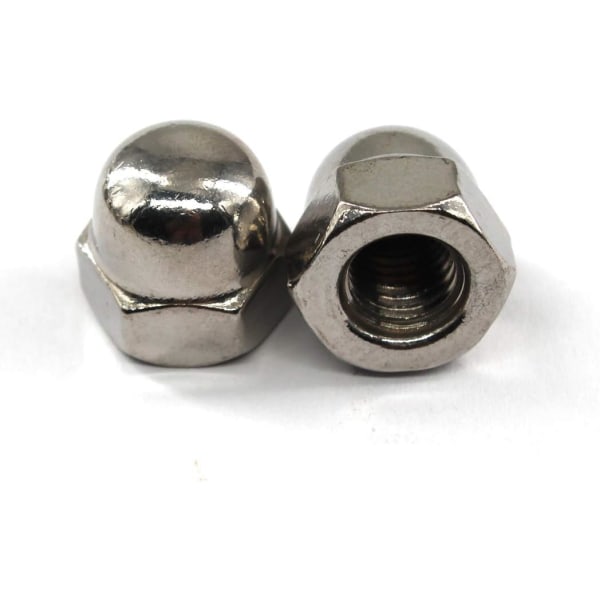 M10 Ekornskruv Mutter Hexmutter Set 304 Rostfritt Stål (20 Stycken)
