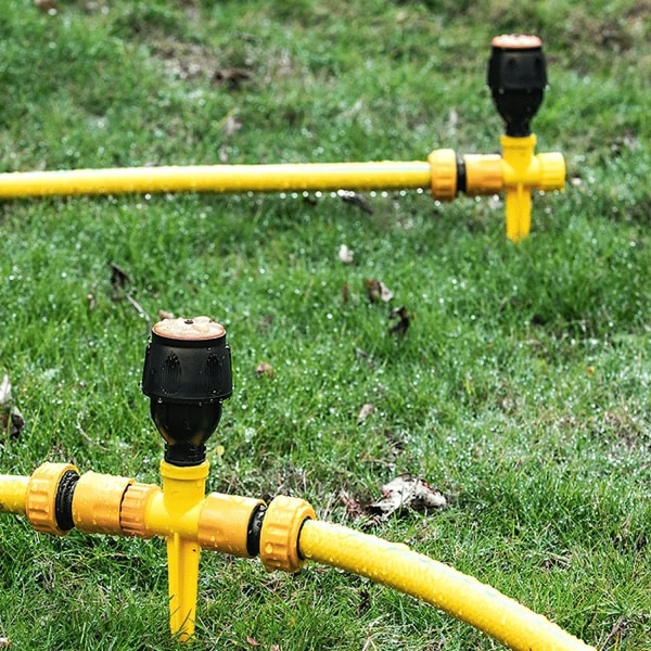 Puutarhanurmen automaattinen sprinkler 360 asteen pyörivä terassin katon jäähdytyssprinkler