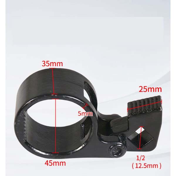 Aksial kugleledsaftrækker til styrestænger sort kugleledsaftrækker til mekanikerværktøj - 27 til 42 mm diameter uden afmontering