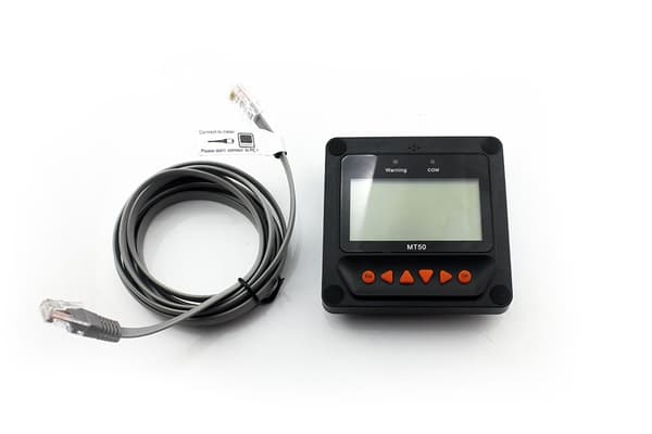 MT-50 Solcellsladdningsregulator Komfortdisplay Fjärrkontroll