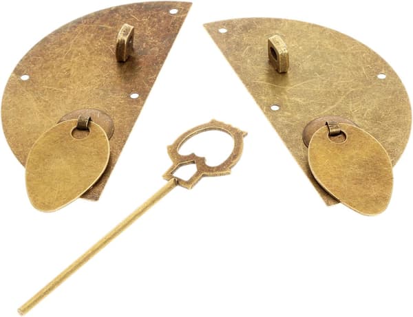 Spännen, Vintage Prägling Hasp Spänne, Lås Spänne Hårdvara Möbler