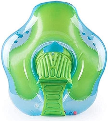 Baby Pool Float,Uppblåsbar Baby Simring Baby Float för Simbassäng med Manuell Pump