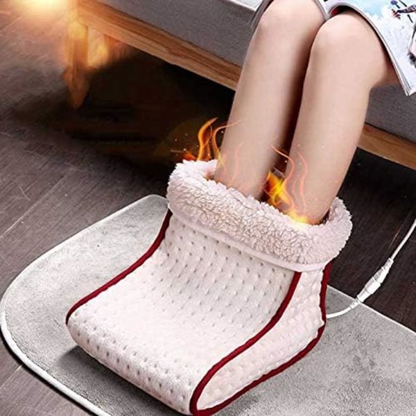 New Foot Warmer Electric Feet Warmer for Women Men Pad Heating Blanket