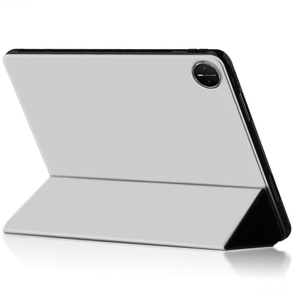 Etui til Huawei MatePad Pro 13.2 (2025) PU Læder TPU Bagside Trifold Stand Tablet Cover - Grå
