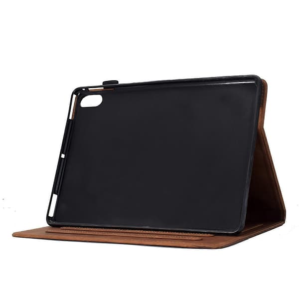 Etui til iPad 10.9 (2022) Katte Præget PU Læder Kort Slots Tablet Cover