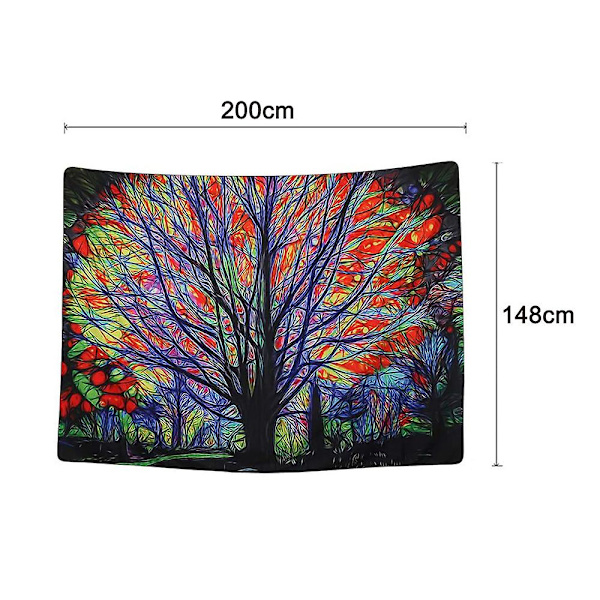 Tapet Solnedgång Fåglar Båt Sjö Tapet Vattenfärg Väggbonad, 148*200cm 148*200cm